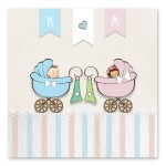 Ζωηρά Διδυμάκια σε Καροτσάκια