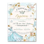 Προσκλητήριο Βάπτισης Σταχτοπούτα