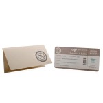 Πρόσκληση Γάμου με Θέμα Εισητήριο