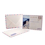 Γραμμωτό Προσκλητήριο Γάμου Card Postal