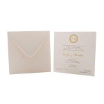 Υπόλευκη Κλασική Πρόσκληση Γάμου