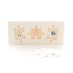 Προσκλητήριο Γάμου και Βάπτίσης με Παζλ