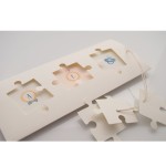 Προσκλητήριο Γάμου και Βάπτίσης με Παζλ