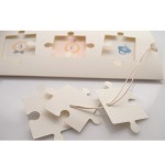 Προσκλητήριο Γάμου και Βάπτίσης με Παζλ