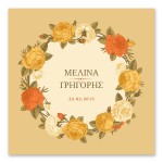 Ανθικό Στεφάνι Τριαντάφυλλων