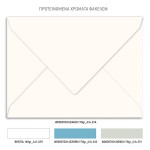 Προσκλητήριο γάμου με θέμα Blue Porselain