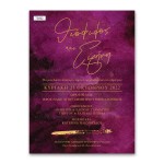 Προσκλητήριο γάμου με θέμα Verde